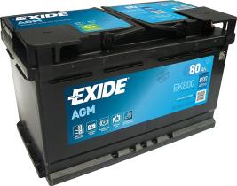  EK800 - BATERIA 12V 80AH 800A +D 315X175X19