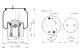 PHOENIX 1DK22D1 - FUELLE SUSPENSION 1DK22D1-21229214