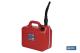 COFAN 09400237 - BIDON DE COMBUSTIBLE 20 LTRS